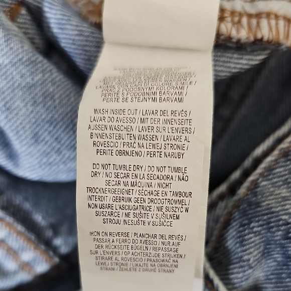 Denim&Co Blue High Rise Jeans Classic Style - Picture 9 of 9